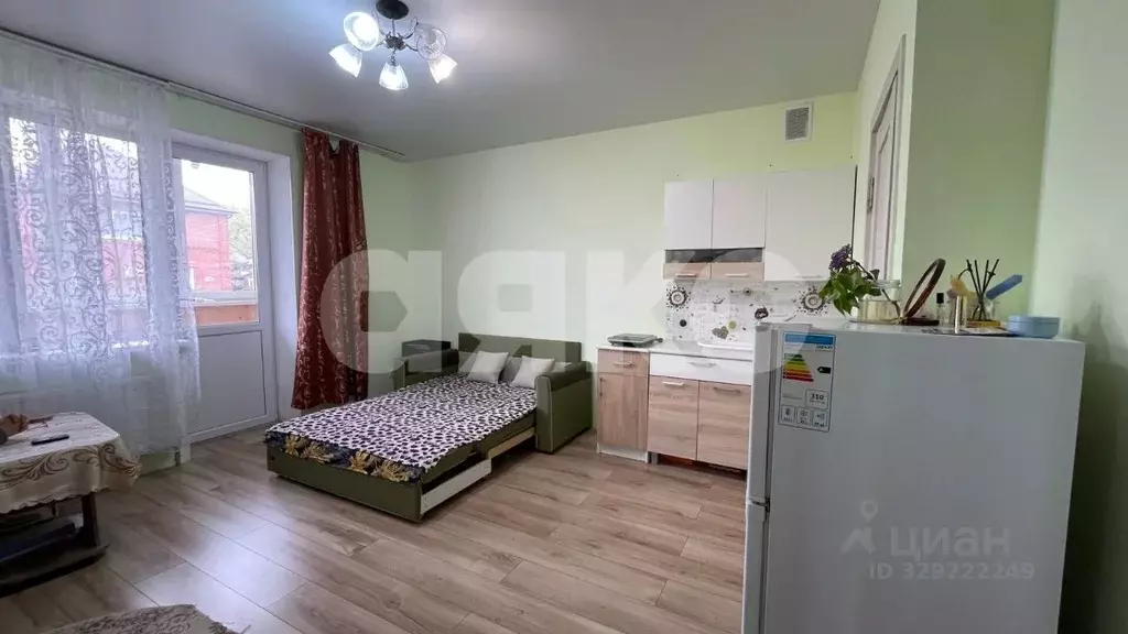 Студия Краснодарский край, Горячий Ключ Заводская ул., 4 (22.8 м) - Фото 1