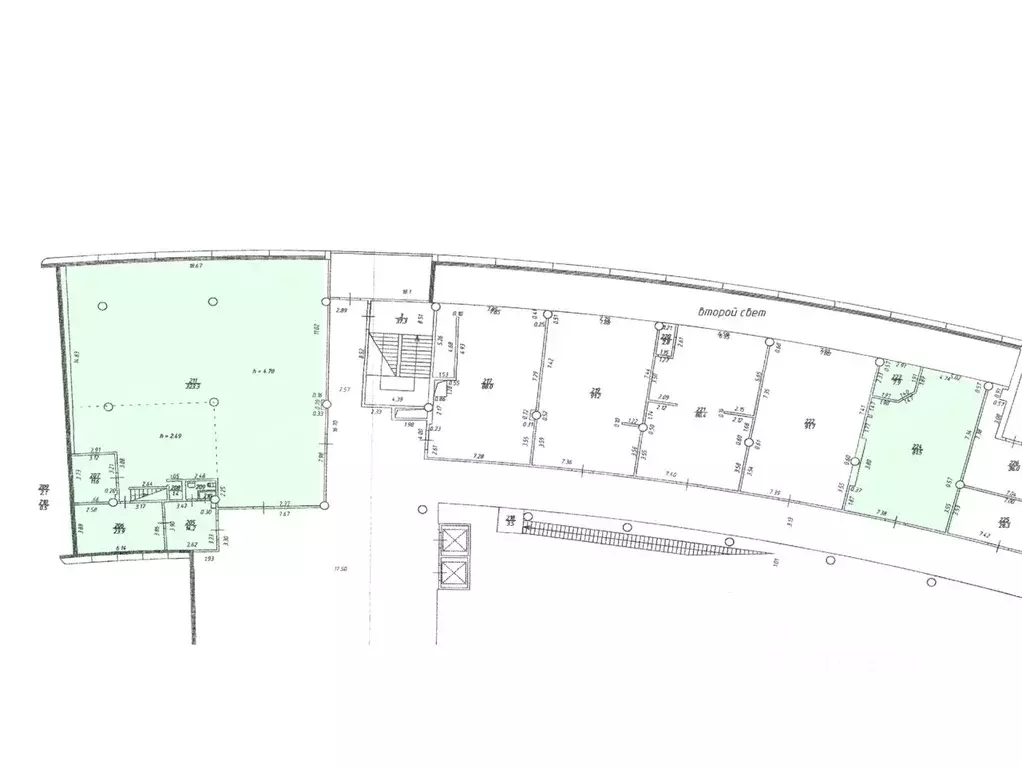 Офис в Санкт-Петербург просп. Лахтинский, 85к2 (470 м) - Фото 2