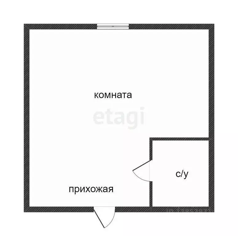 Студия Приморский край, Владивосток Снеговая ул., 123 (23.1 м) - Фото 1
