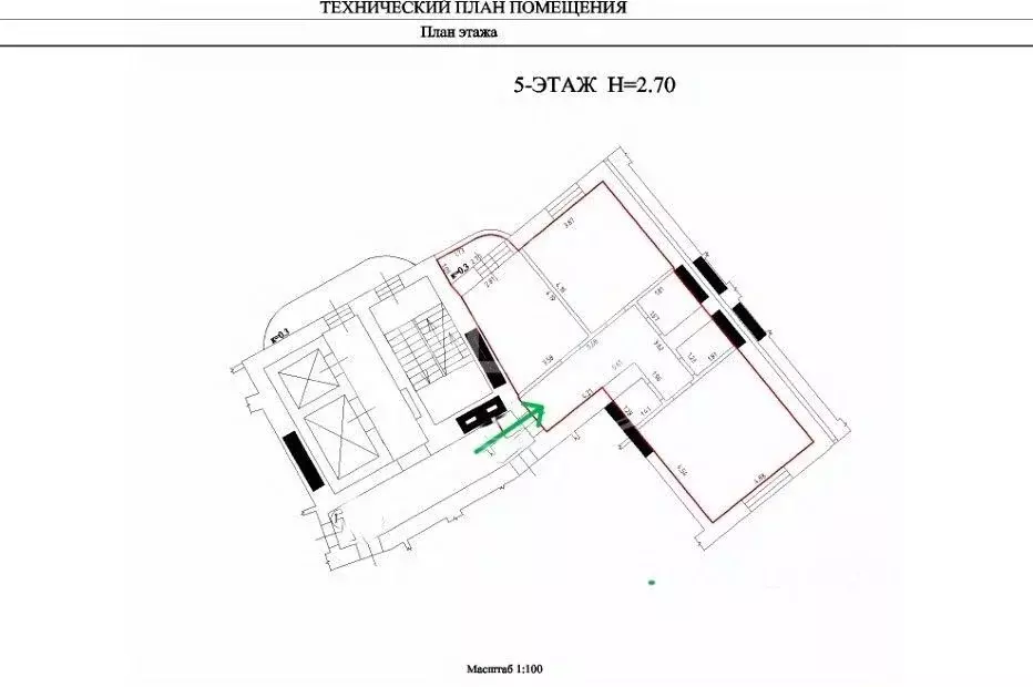 2-к кв. Калининградская область, Калининград ул. Юрия Гагарина, 101 ... - Фото 2
