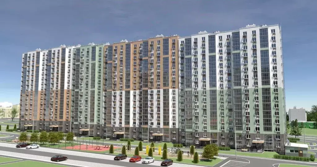 2-к кв. Чувашия, Чебоксары ул. Богдана Хмельницкого, 129 (64.6 м) - Фото 2