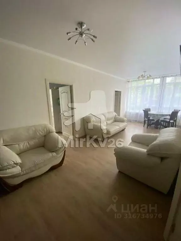 3-к кв. Ставропольский край, Пятигорск ул. Первая Бульварная, 16 (70.0 ... - Фото 1