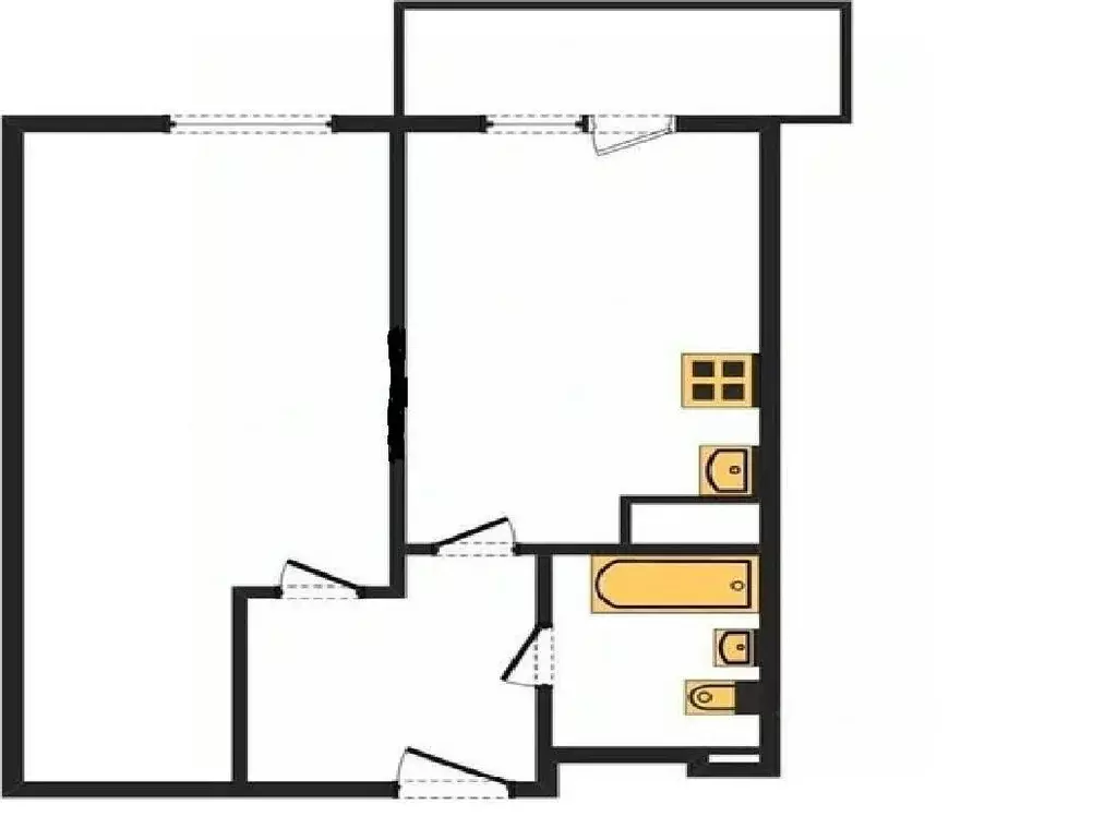 1-к кв. Татарстан, Лаишевский район, Столбищенское с/пос, с. Усады ул. ... - Фото 2