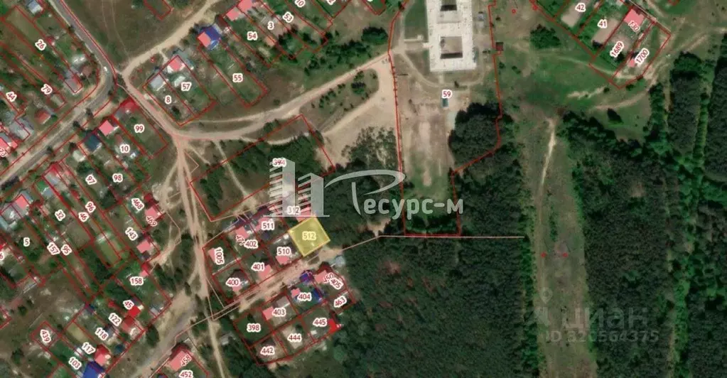 Участок в Нижегородская область, Выкса городской округ, Досчатое рп ... - Фото 1