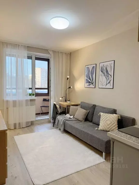 Студия Санкт-Петербург Политехническая ул., 6 (21.0 м) - Фото 1