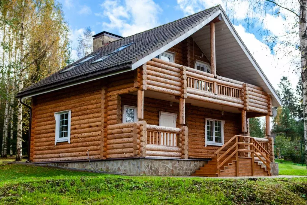 Дом в Ленинградская область, Гатчинский район, Дружная Горка городской ... - Фото 1