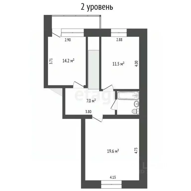 4-к кв. Вологодская область, Вологда Пригородная ул., 10А (130.0 м) - Фото 1