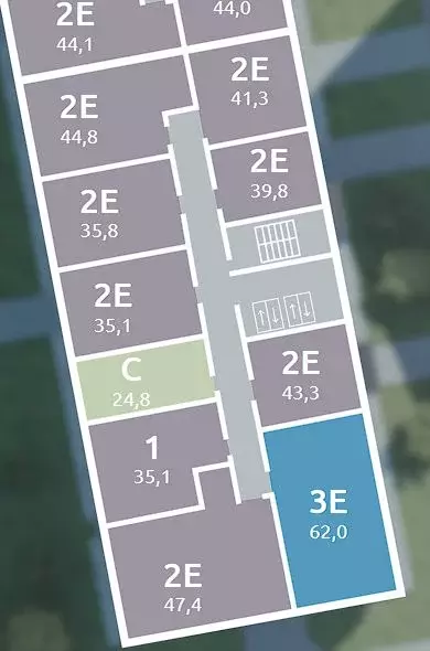 1-к кв. Ленинградская область, Всеволожский район, Свердловское ... - Фото 2