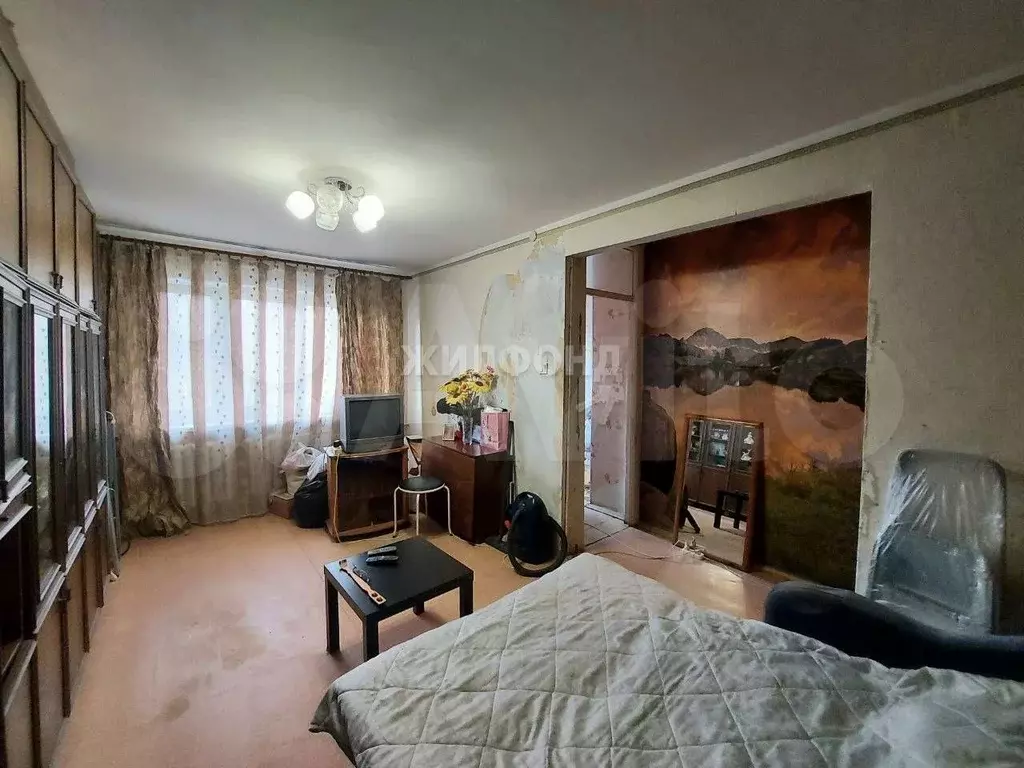 1-к. квартира, 30 м, 4/5 эт. - Фото 1