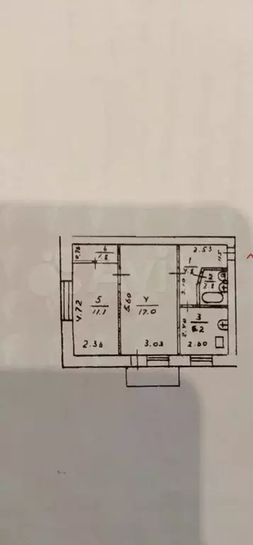 2-к. квартира, 44,6 м, 4/5 эт. - Фото 1