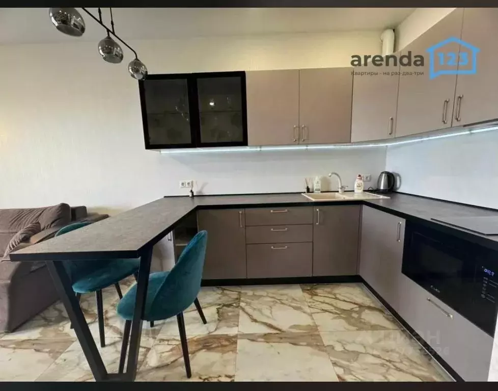 Студия Краснодарский край, Сочи Виноградная ул., 22/1 (50.9 м) - Фото 2