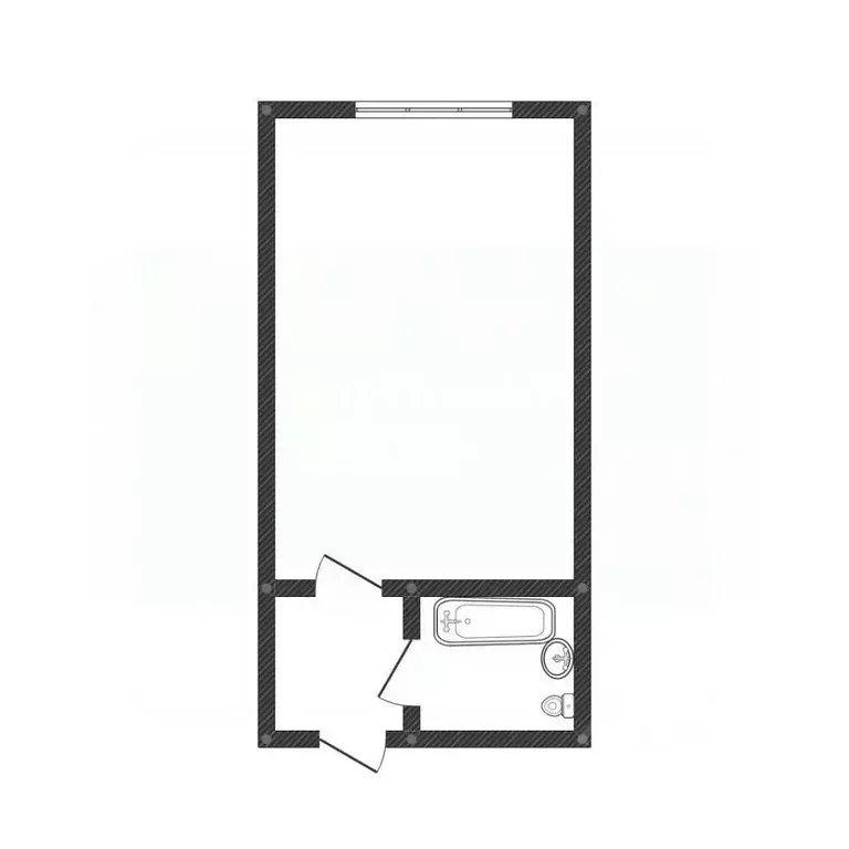 1-к кв. Липецкая область, Липецк Левобережная ул., 1Б (18.0 м) - Фото 2