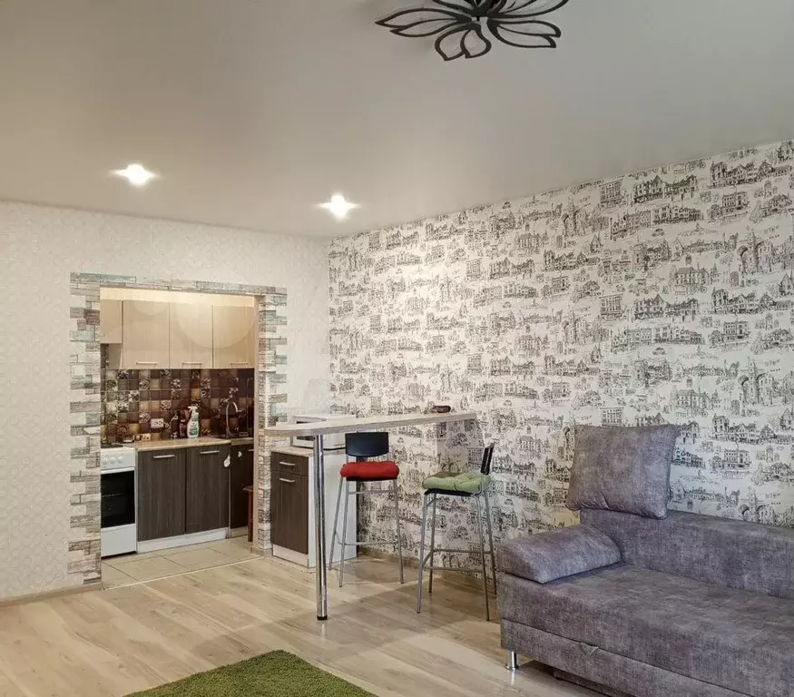 Квартира-студия, 39 м, 8/10 эт. - Фото 1