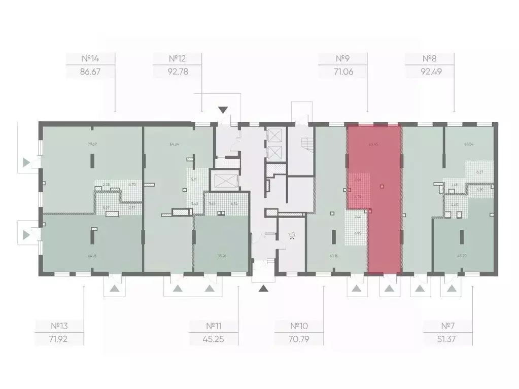 Помещение свободного назначения в Санкт-Петербург ул. Морской Пехоты, ... - Фото 2