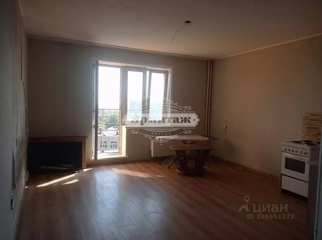 Студия Курганская область, Курган Заозерный жилрайон, 1-й мкр, ул. ... - Фото 2