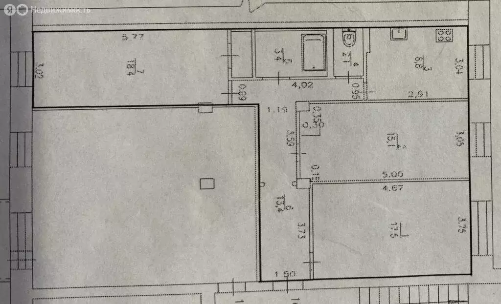 3-комнатная квартира: Уфа, улица Шумавцова, 11 (78.7 м) - Фото 2