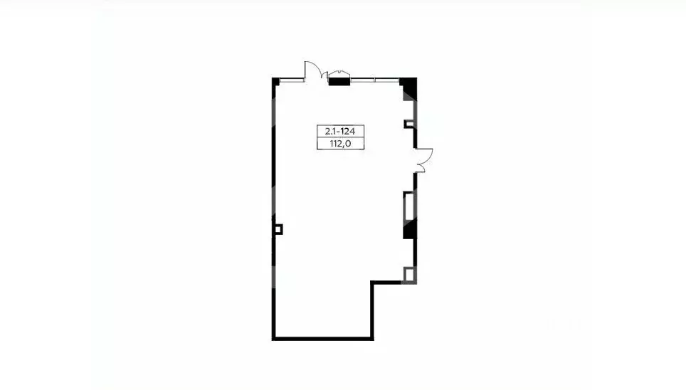 Помещение свободного назначения в Москва БК Прокшино тер., 2 (112 м) - Фото 2