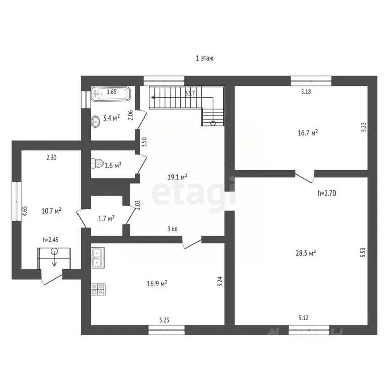 Дом в Крым, Саки ул. Вишневая (279 м) - Фото 2