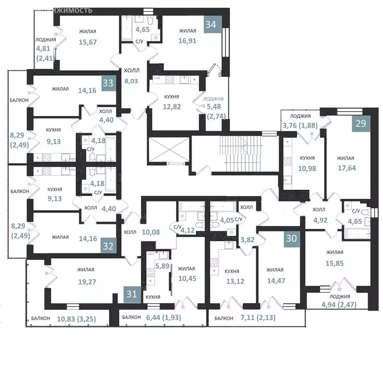 2-комнатная квартира: Калининградская область, Светлогорск (54.99 м) - Фото 1