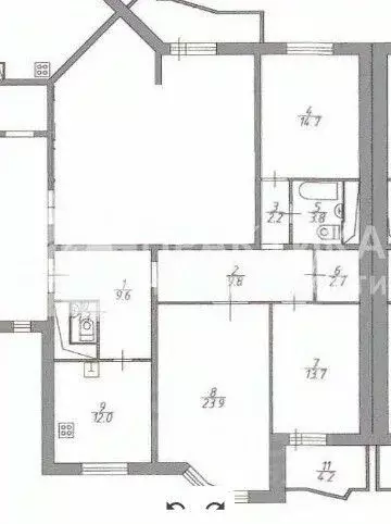 3-к кв. Московская область, Красногорск бул. Красногорский, 17 (93.7 ... - Фото 2