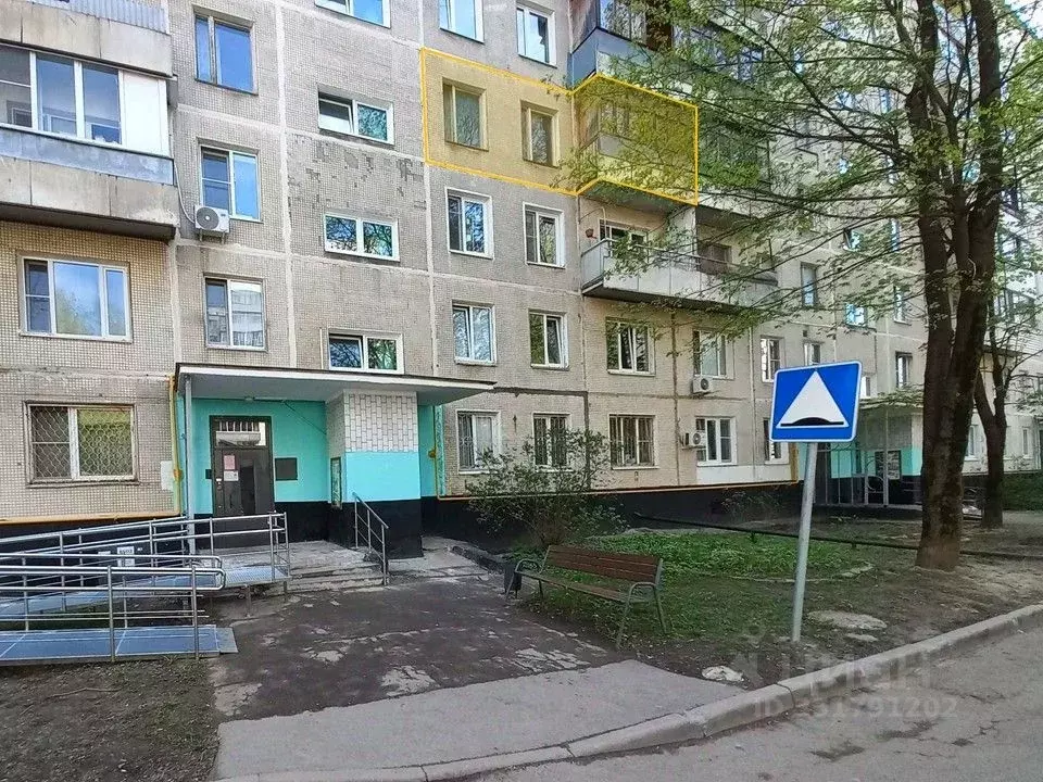 2-к кв. Москва ул. Бехтерева, 45К1 (45.2 м) - Фото 2