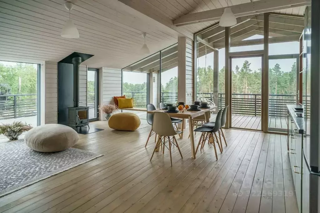 Дом в Ленинградская область, Выборгский район, Полянское с/пос, пос. ... - Фото 1