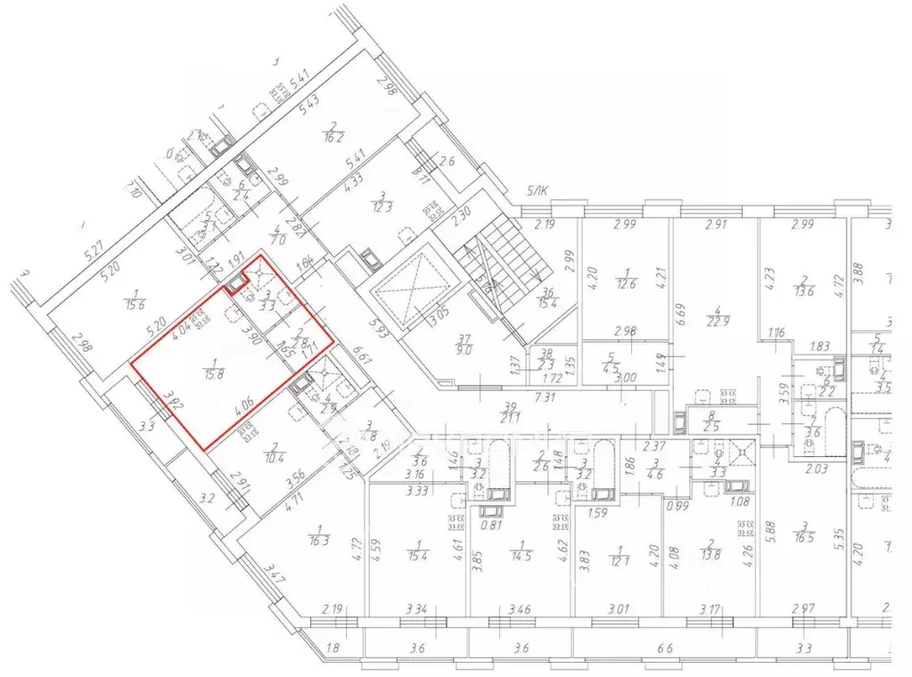 Студия Санкт-Петербург Планерная ул., 87к1 (21.9 м) - Фото 1