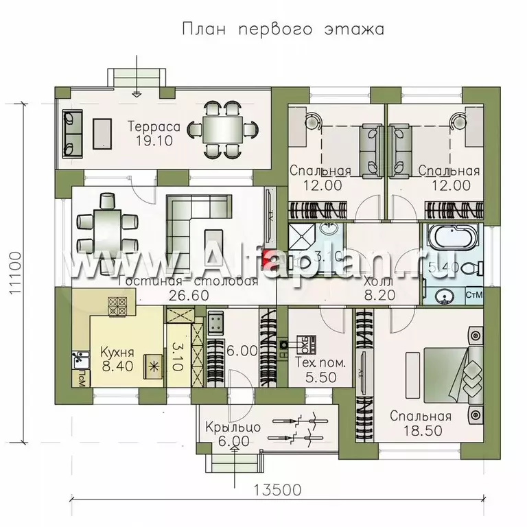 Дом 130 м на участке 11 сот. - Фото 0