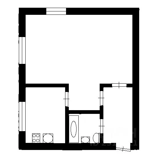 1-к кв. Московская область, Орехово-Зуево ул. Муранова, 31 (29.2 м) - Фото 1