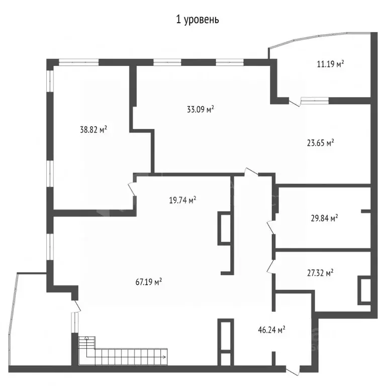 3-к кв. Тюменская область, Тюмень ул. Мельникайте, 30к3 (200.0 м) - Фото 1