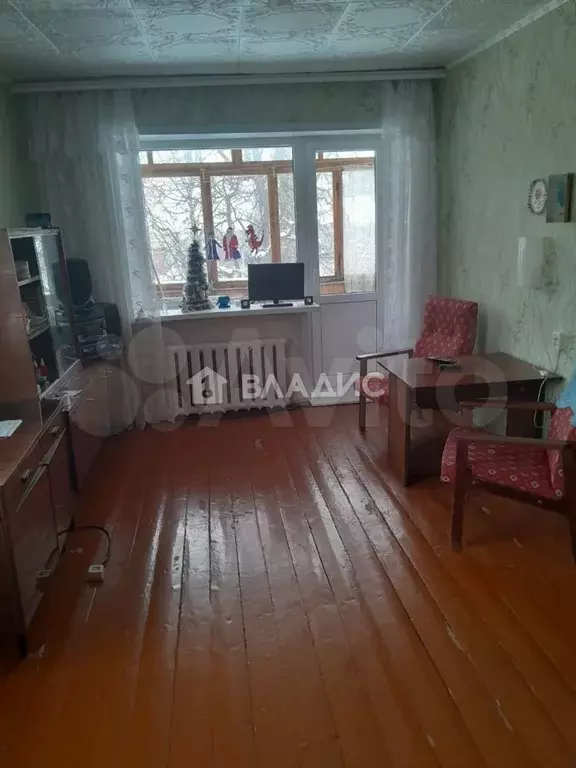 1-к. квартира, 30м, 4/4эт. - Фото 1