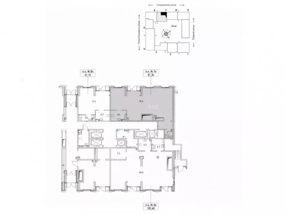 Торговая площадь в Москва Озерная ул., 42 (87 м) - Фото 2