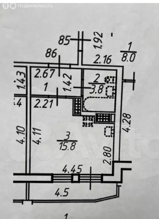 Квартира-студия: Мурино, улица Шувалова, 20к1 (26 м) - Фото 0