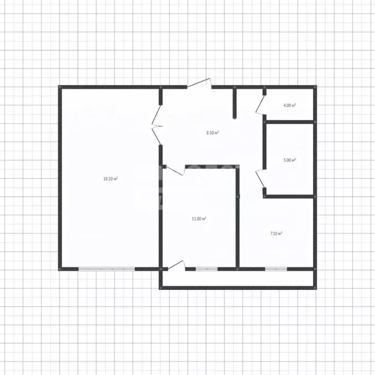 2-к кв. Липецкая область, Липецк ул. Я.А. Берзина, 4 (49.8 м) - Фото 2