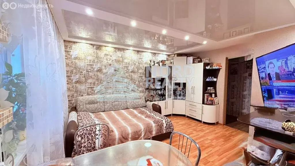 2-комнатная квартира: Мурманск, улица Академика Книповича, 53 (41 м) - Фото 1