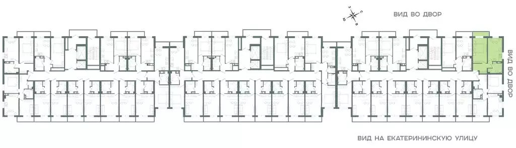 1-комнатная квартира: Мурино, Екатерининская улица, 11 (38.2 м) - Фото 1