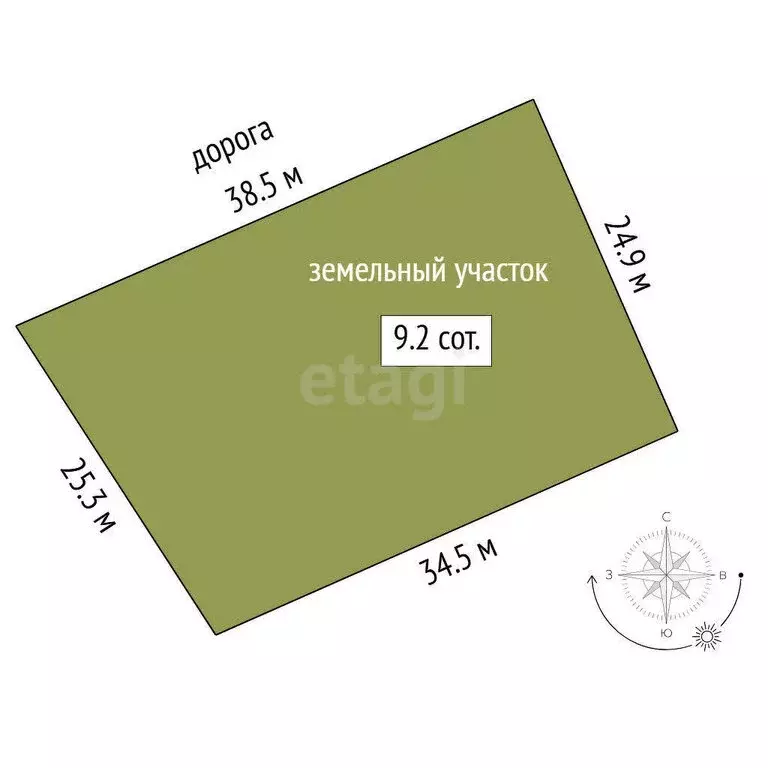 Участок в Свердловская область, Тугулымский муниципальный округ, село ... - Фото 1