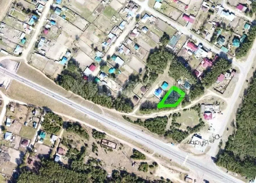 Участок в Томская область, Шегарский район, пос. Победа Трактовая ул. ... - Фото 1