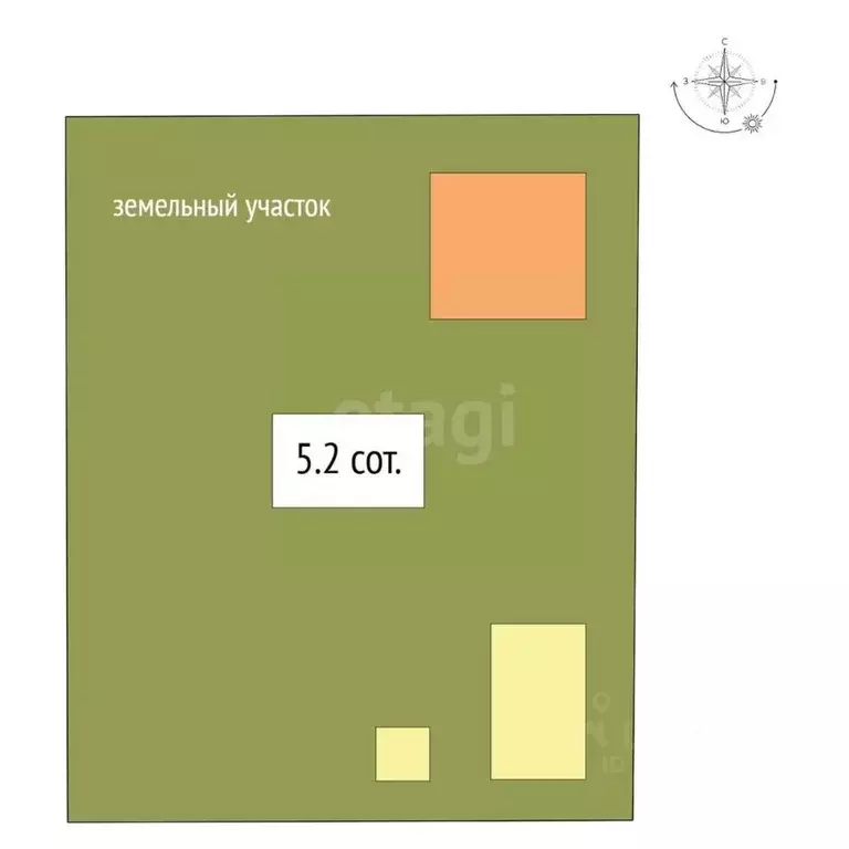 Дом в Новосибирская область, Бердск Родник 2 СНТ, ул. Озерная (42 м) - Фото 2