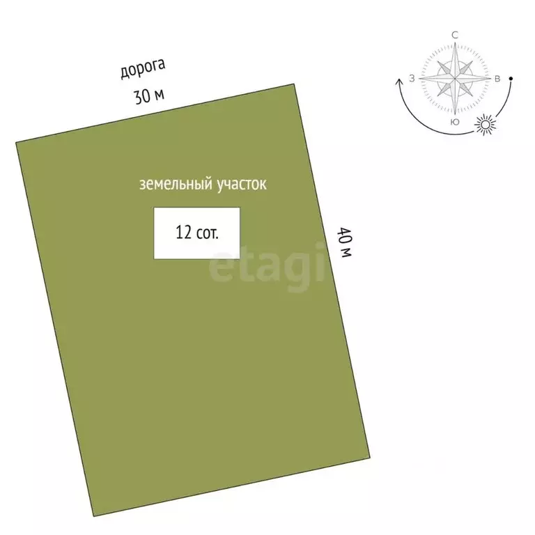 Участок в Тюменская область, Тюменский муниципальный округ, Каменское ... - Фото 1