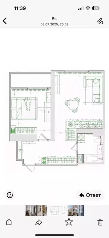 1-к кв. Свердловская область, Екатеринбург ул. Шейнкмана, 88 (50.0 м) - Фото 2