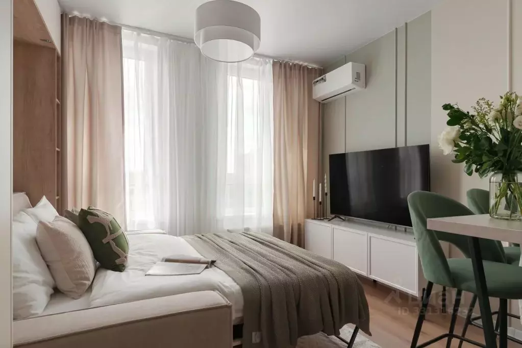 Студия Москва Производственная ул., 19к2 (23.0 м) - Фото 1