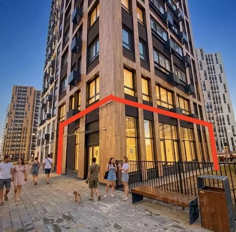 Помещение свободного назначения в Москва просп. Прокшинский, 12 (69 м) - Фото 1