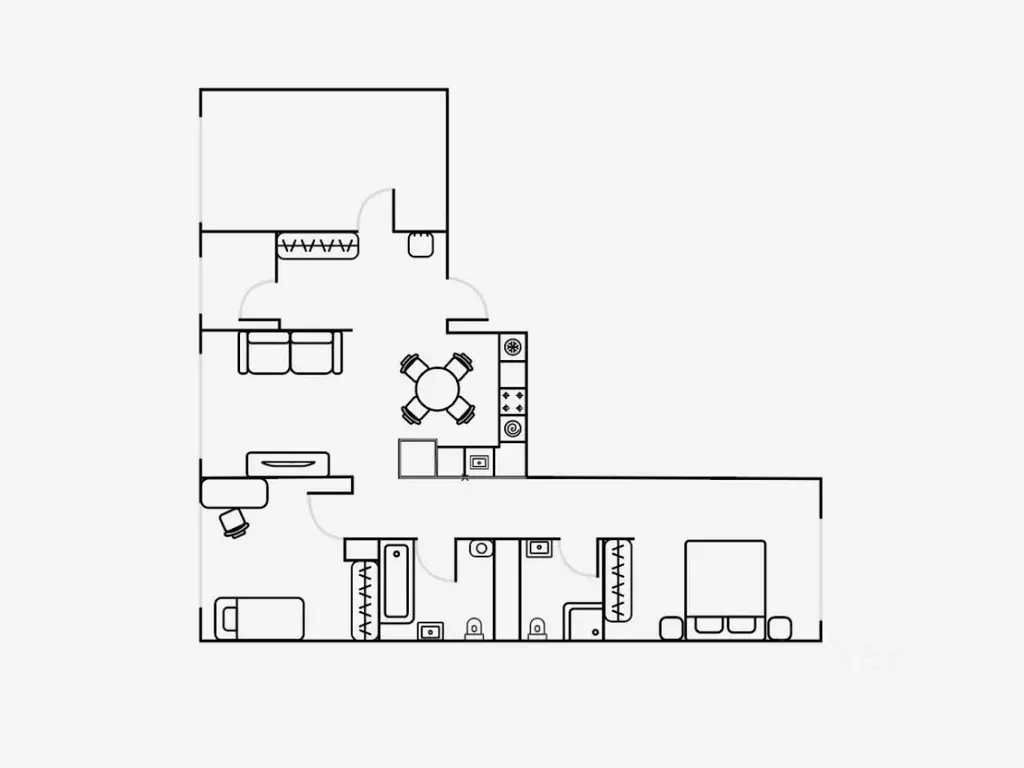 4-к кв. Свердловская область, Екатеринбург ул. Шаумяна, 24 (83.0 м) - Фото 2