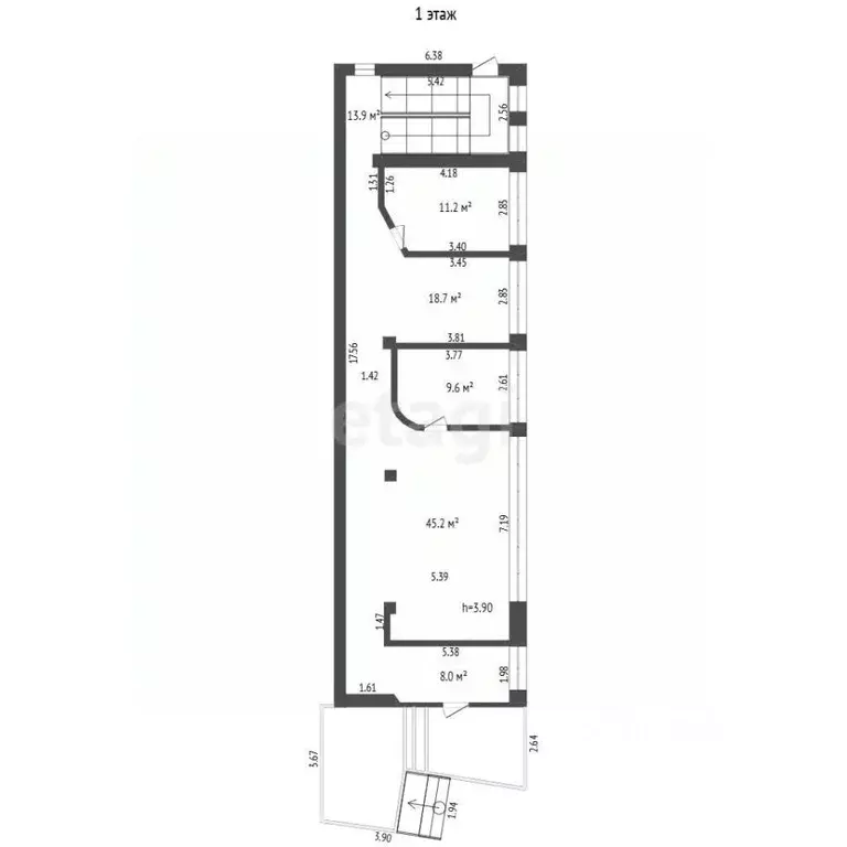 Офис в Тюменская область, Тюмень ул. Герцена, 62/1 (620 м) - Фото 2