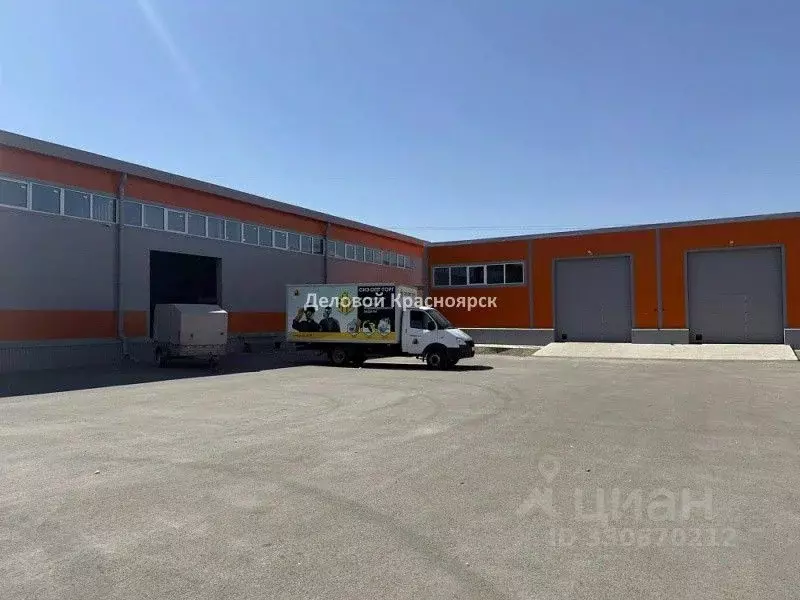 Склад в Красноярский край, Красноярск Башиловская ул., 3/4 (432 м) - Фото 1