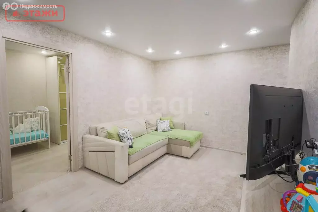 2-комнатная квартира: Петрозаводск, Октябрьский проспект, 27 (45.9 м) - Фото 1