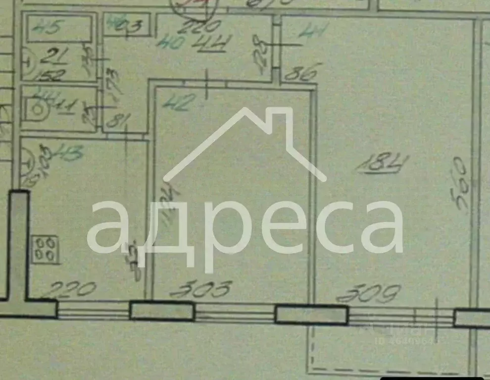 2-к кв. Самарская область, Самара просп. Карла Маркса, 487 (47.0 м) - Фото 2