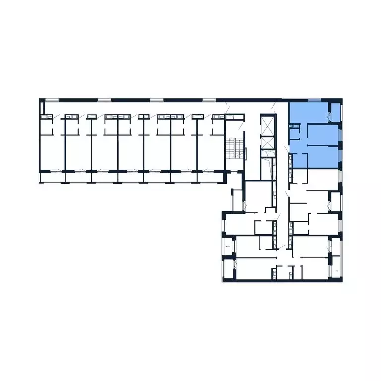 2-комнатная квартира: Новоселье, Центральная улица, 30к1 (49.6 м) - Фото 2