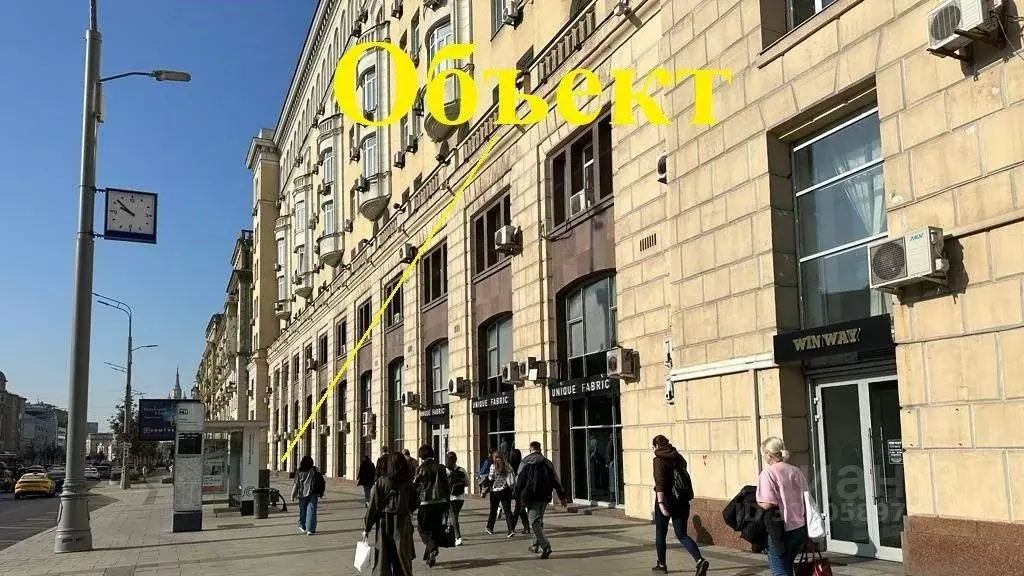 Помещение свободного назначения в Москва Большая Садовая ул., 5 (381 ... - Фото 1